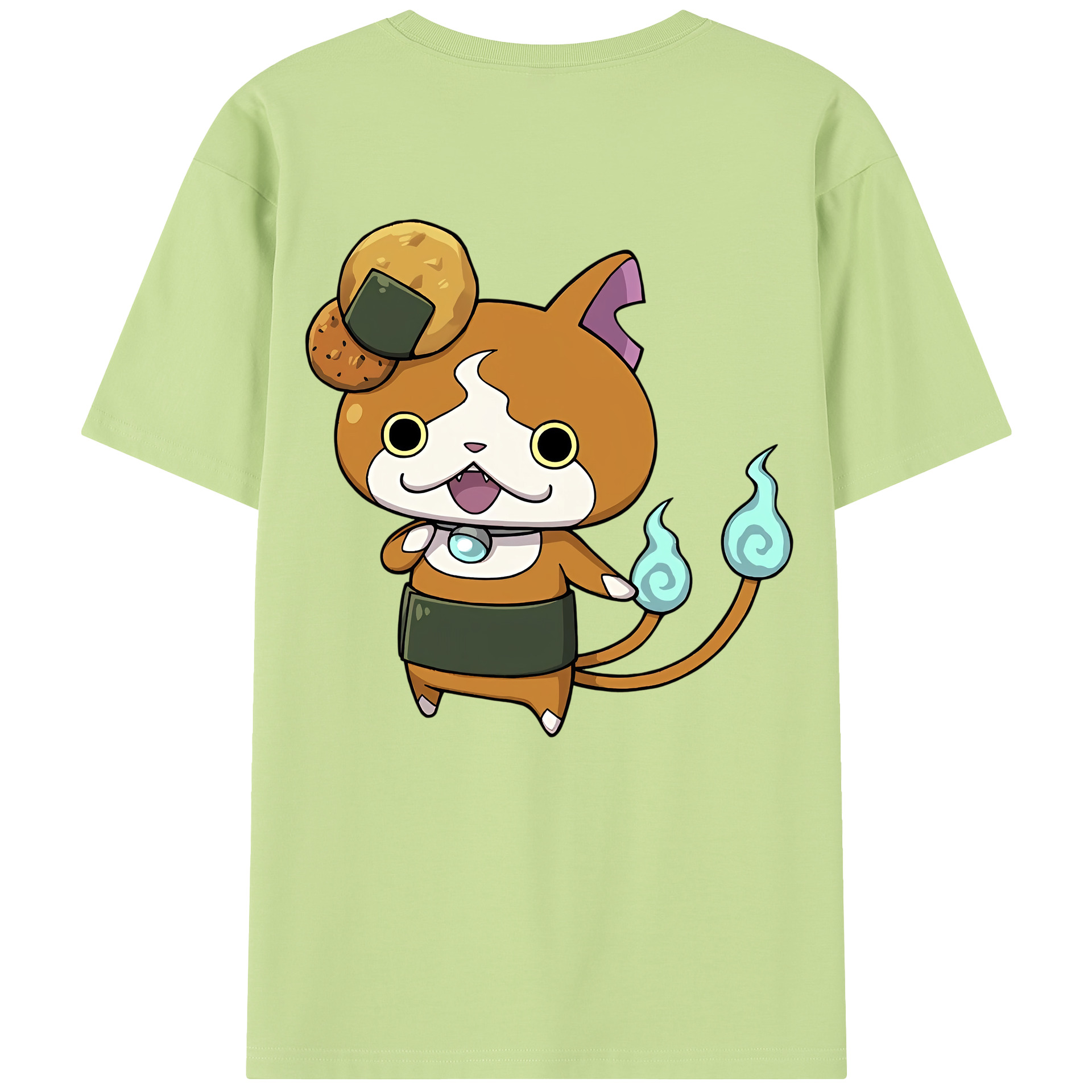 （画像用） 妖怪ウォッチ Yo-kai Watch 綿100％半袖Tシャツ（背面プリント）
